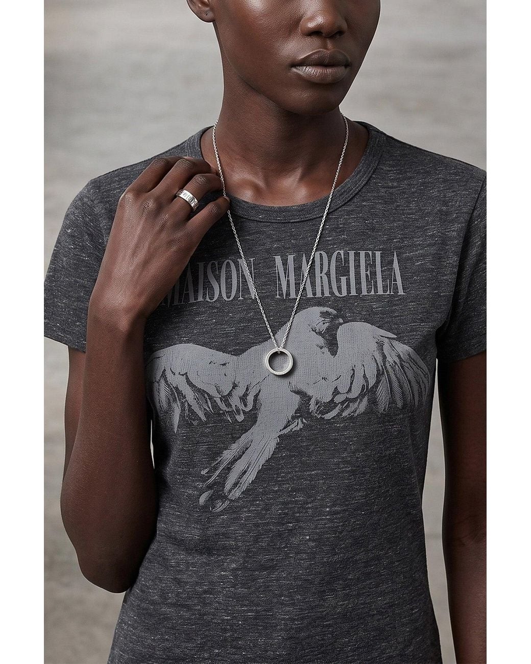 Maison Margiela Halskette "Numeric" in White für Herren