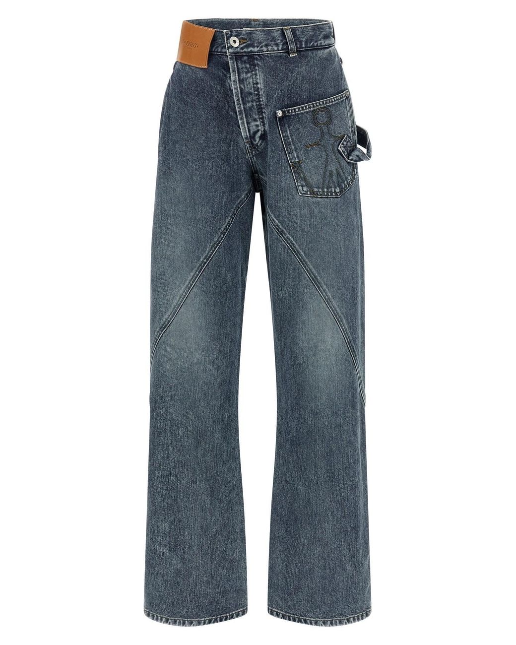 J.W. Anderson Blue 'twisted Workwear' Jeans