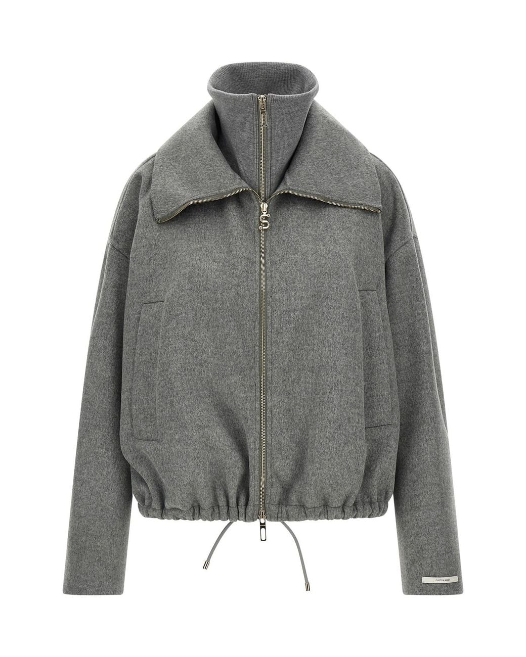 Sportmax Gray 'emiro' Bomber Jacket