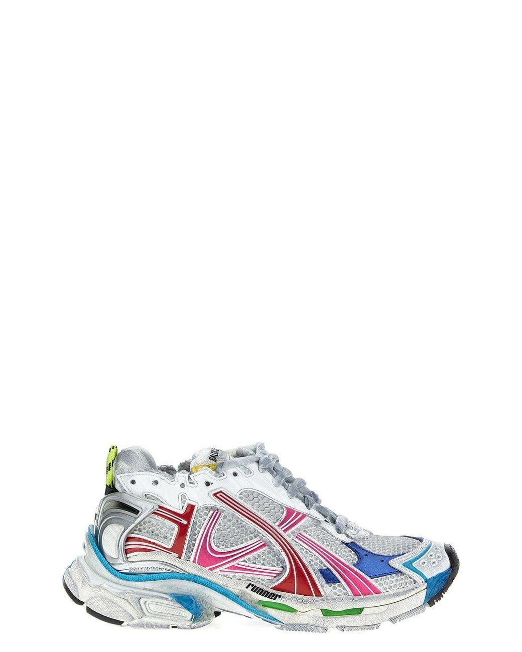 Balenciaga White 'Runner' Sneaker