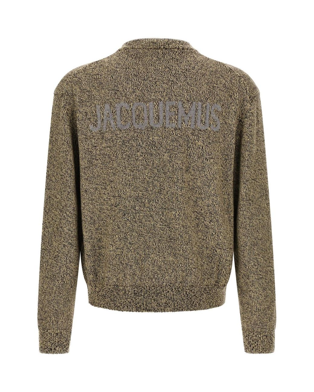 Jacquemus Green Cardigan 'Le Cardigan Moulin' for men