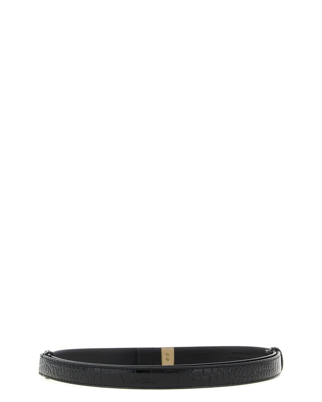 Tom Ford Black 'T Closure' Belt