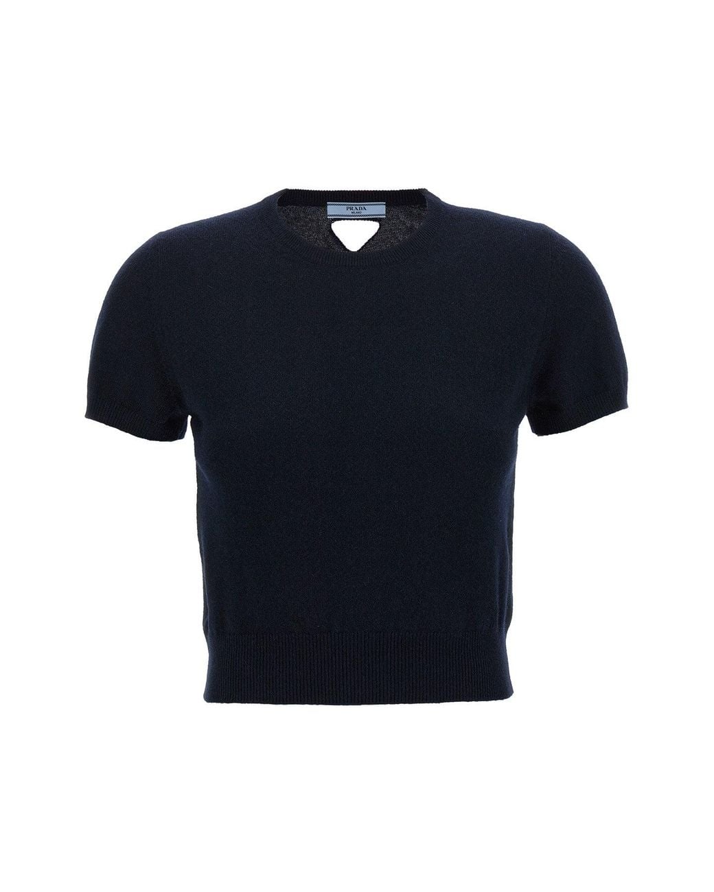 Prada Blue The 'Girocollo' Sweater