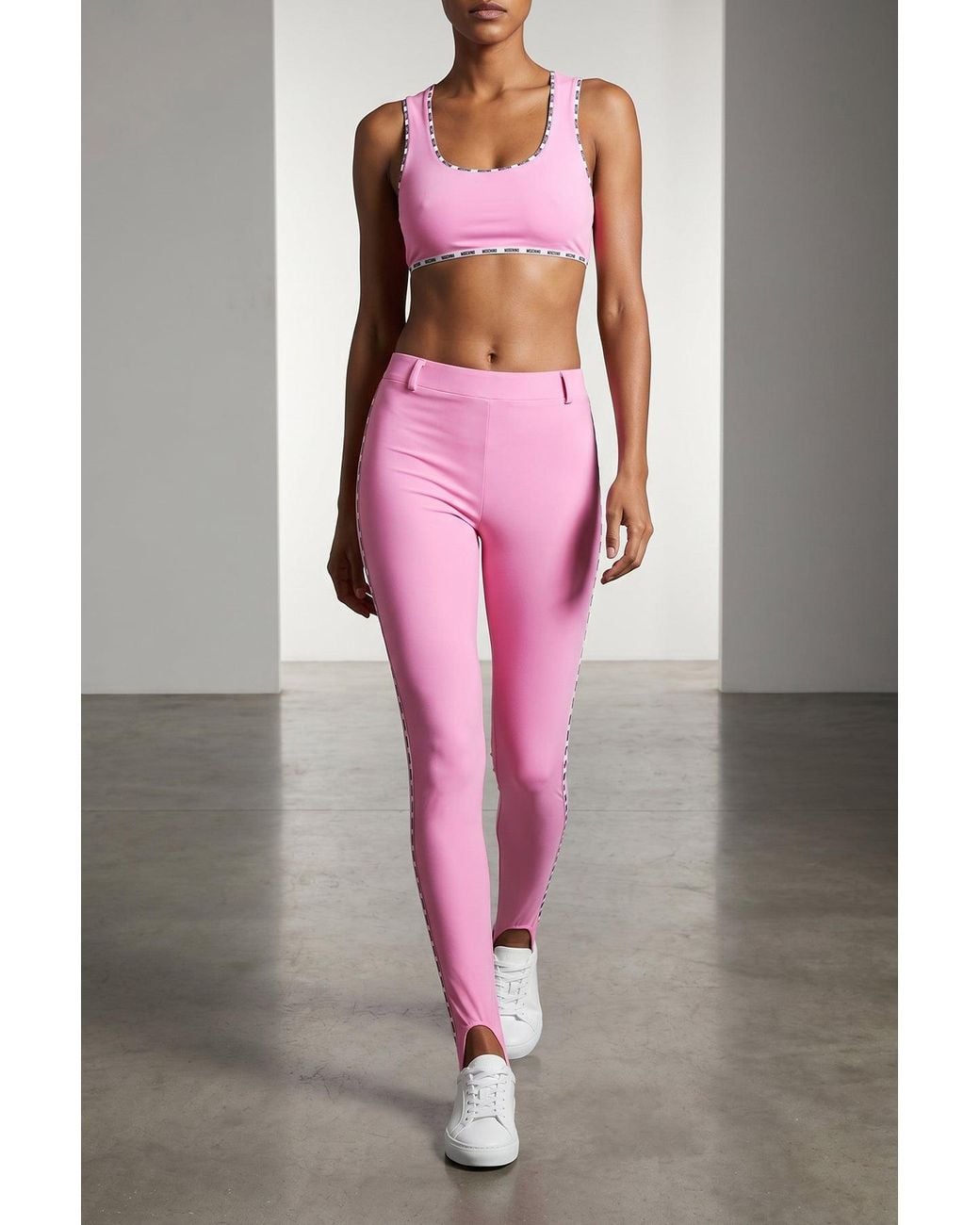 Moschino Pink Sporty Top