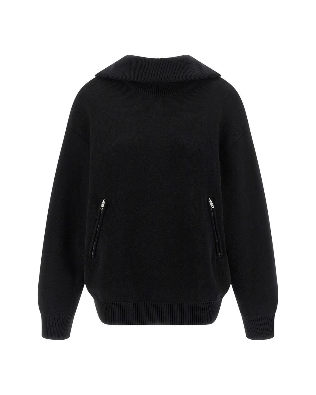 Balenciaga Black 'Back-To-Front' Sweater