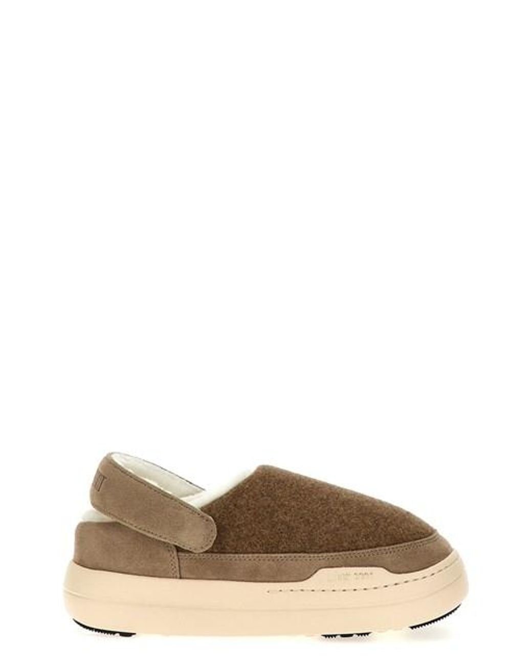 フラットシューズ MOON BOOT 'Park' mules Moon Boot 'park' Mules in Brown | Lyst