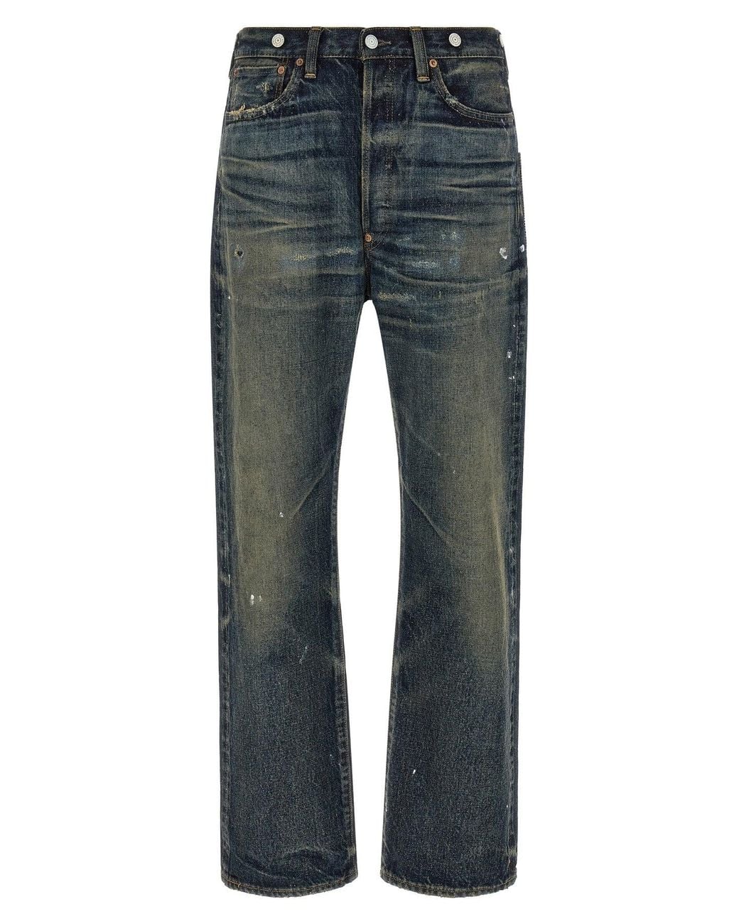Junya Watanabe Blue 'New Manual Custom' Jeans for men
