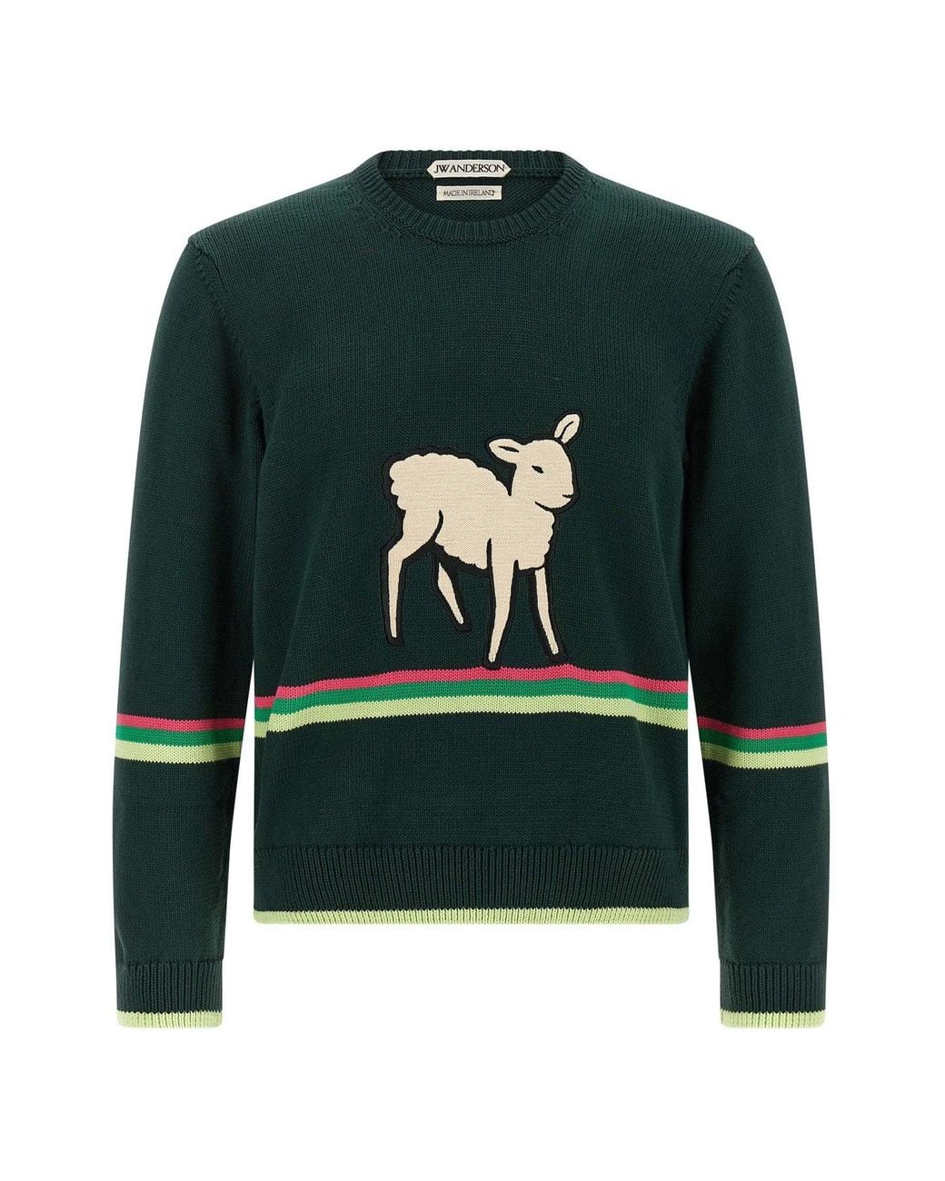J.W. Anderson Green J. W.Anderson 'Sheep' Sweater for men