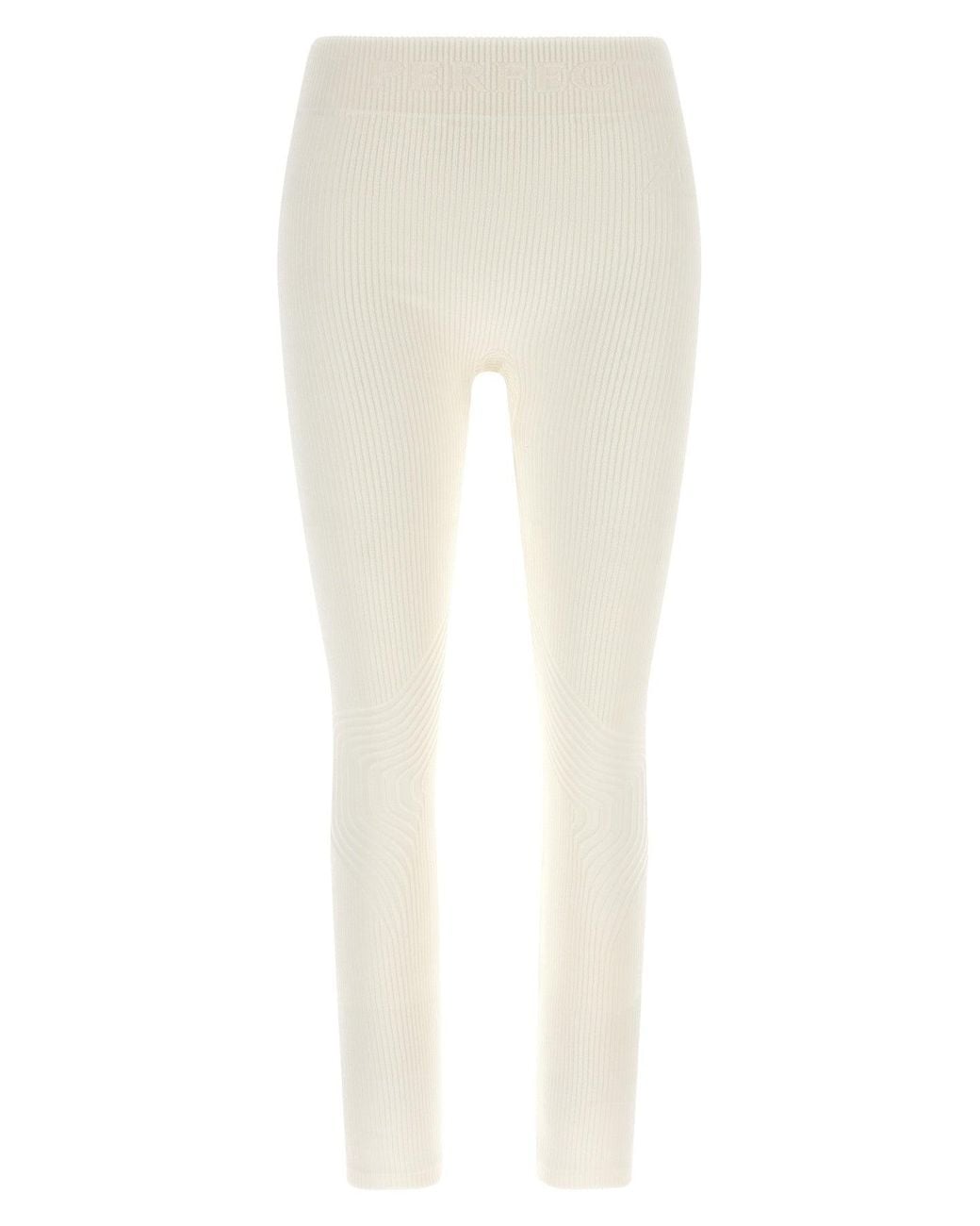 Perfect Moment White Leggings 'Chalet Base Layer'