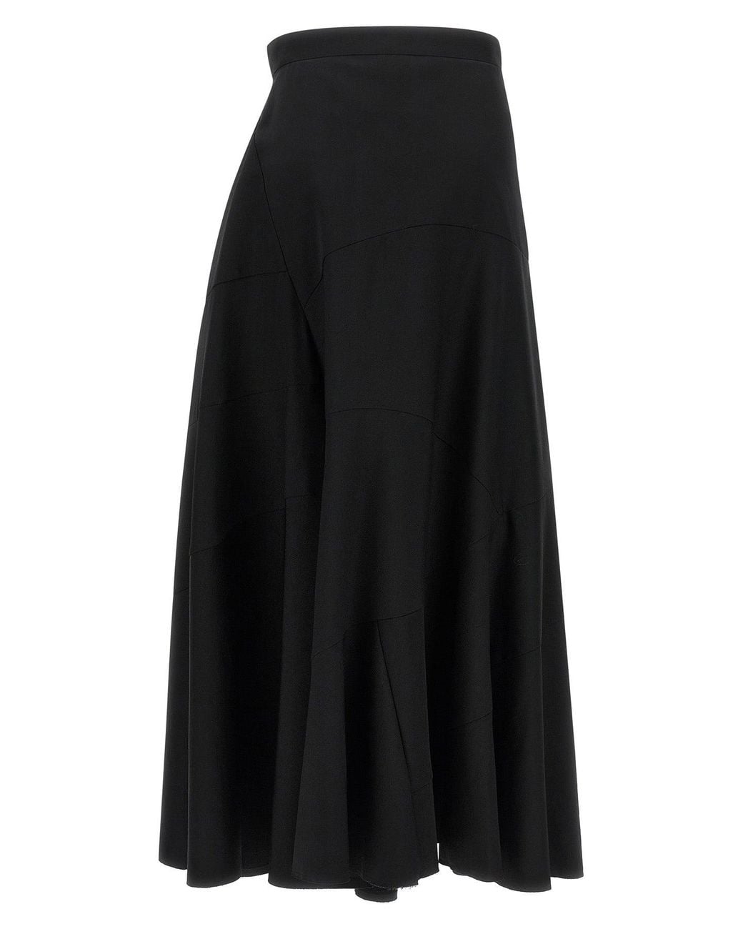 Junya Watanabe Black Asymmetric Panel Trousers