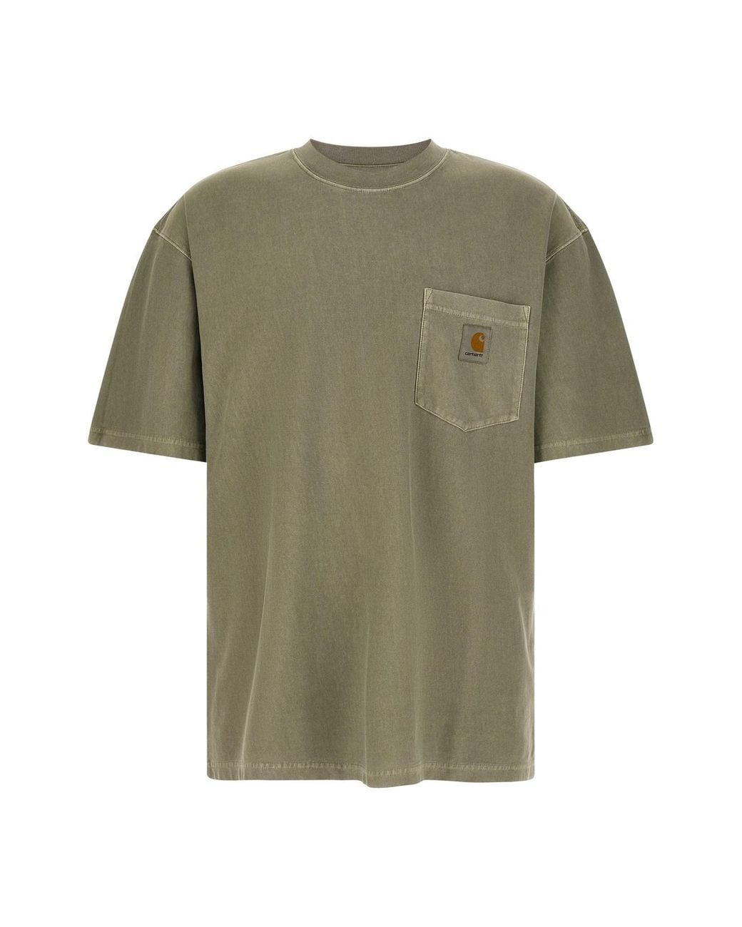 Carhartt Green 'pocket' T-shirt for men