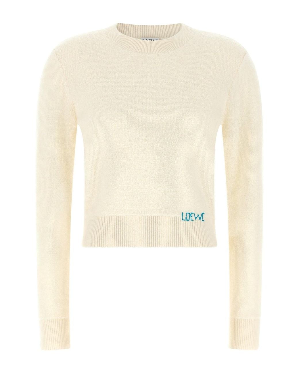 Loewe Natural Logo Embroidery Sweater
