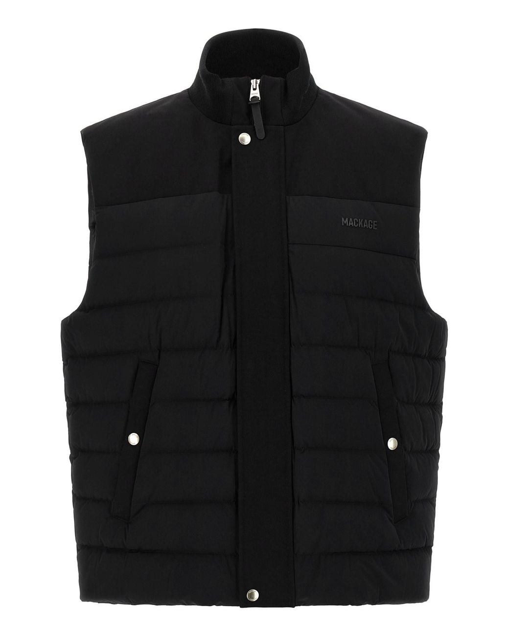 Mackage Black 'Brody' Vest for men
