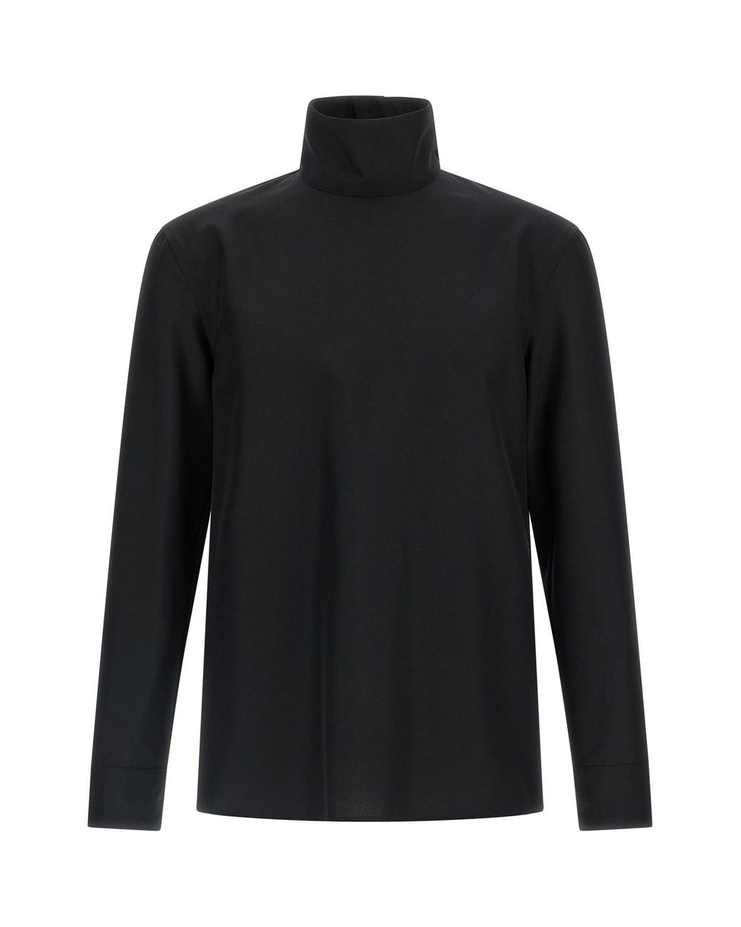 Gucci Black Technical Panama Shirt for men