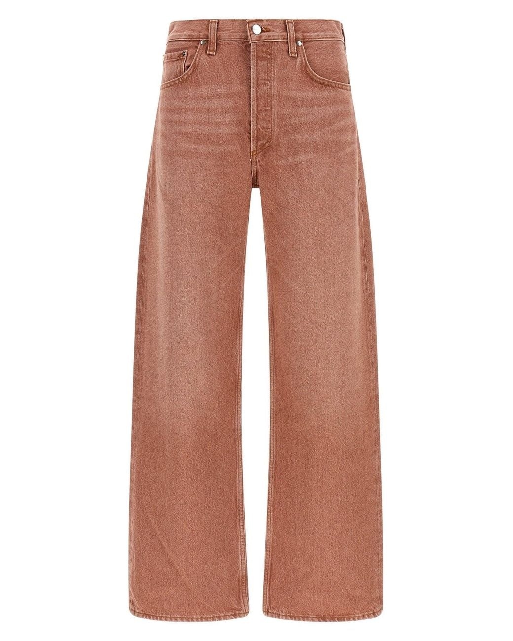 Agolde Brown 'Arc' Jeans