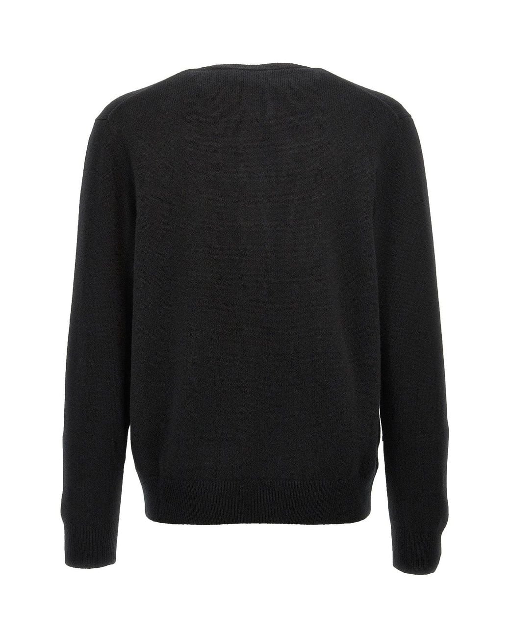 Zanone Black Crewneck Sweater for men