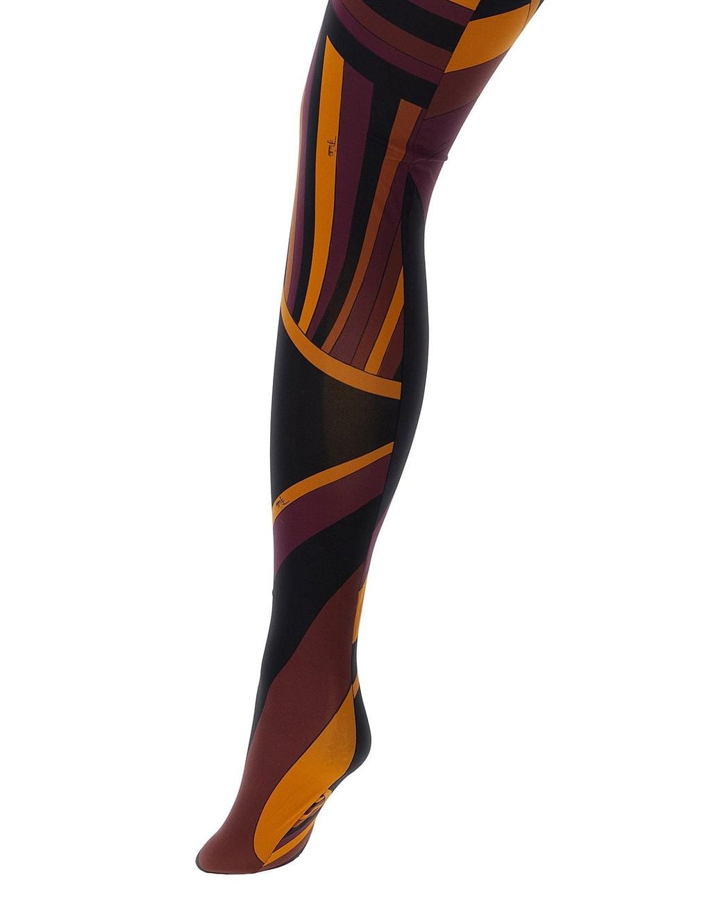 Emilio Pucci Black "Iride" Tights