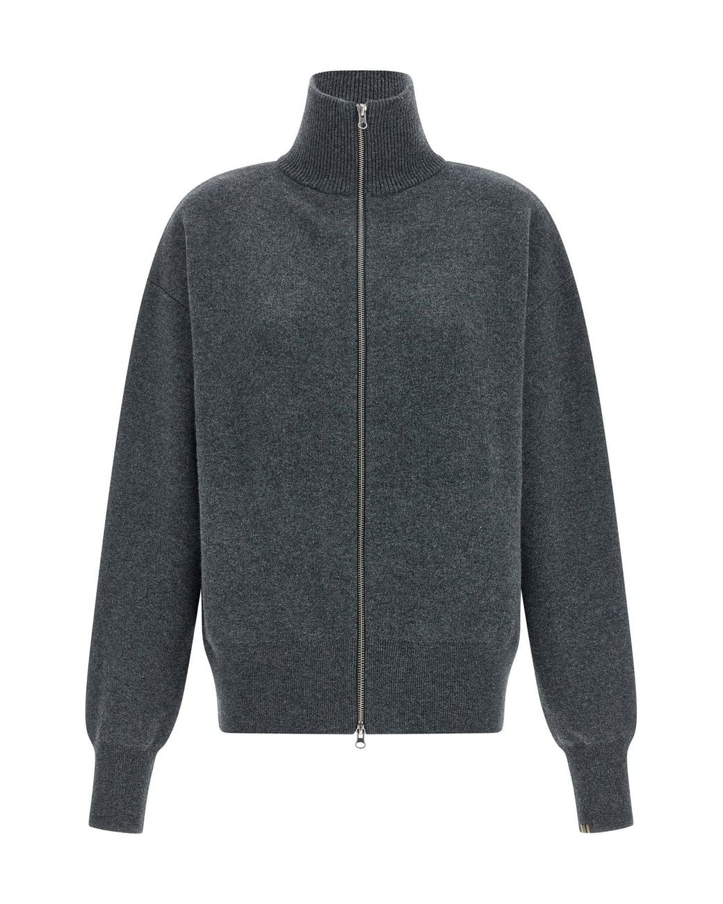 Extreme Cashmere Gray Cardigan 'N°319 Xtra Out'