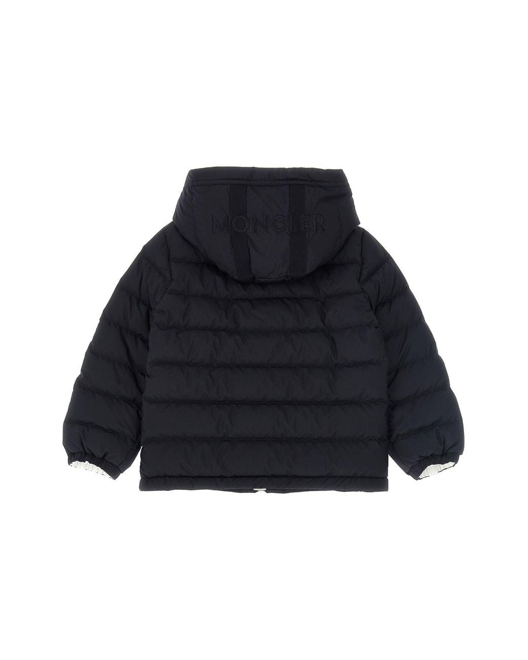 Moncler Blue Padded Jacket With Boudin Quilting for men