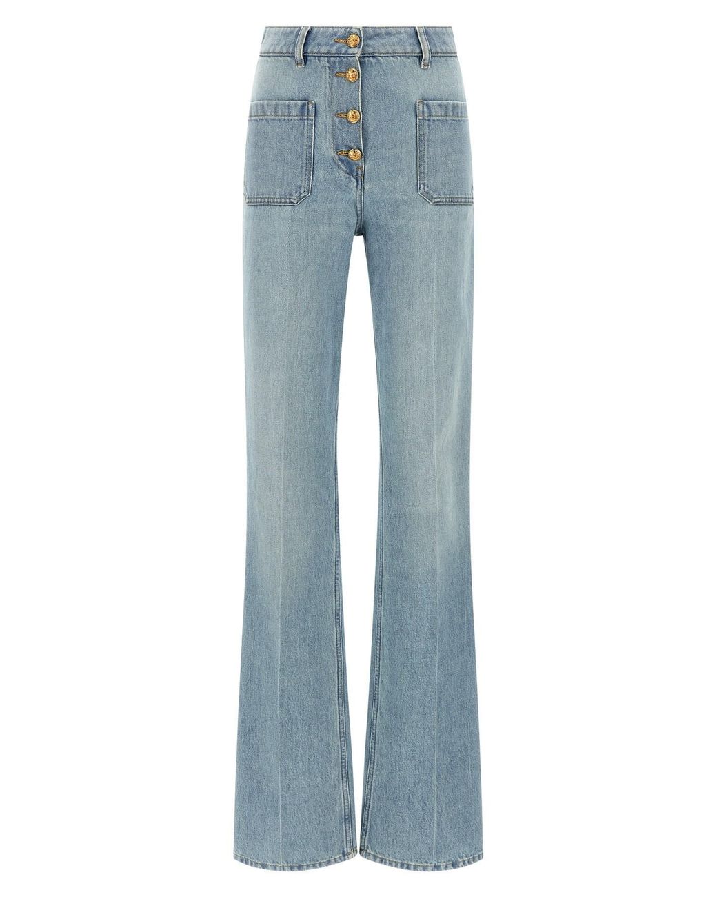 Valentino Garavani Blue High Waist Jeans