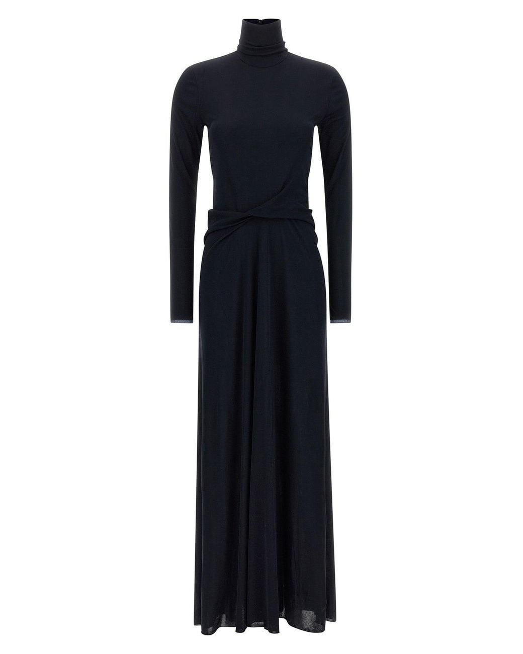 Fabiana Filippi Blue Draped Dress