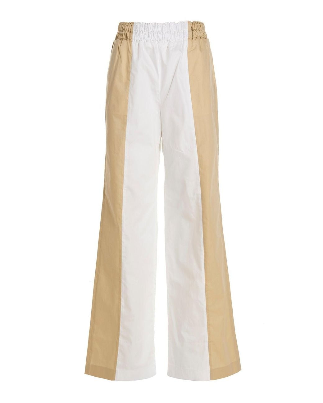 Fabiana Filippi White 'Color-Block' Trousers