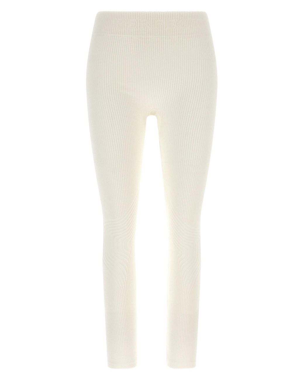 Perfect Moment White 'Chalet Base Layer' Leggings