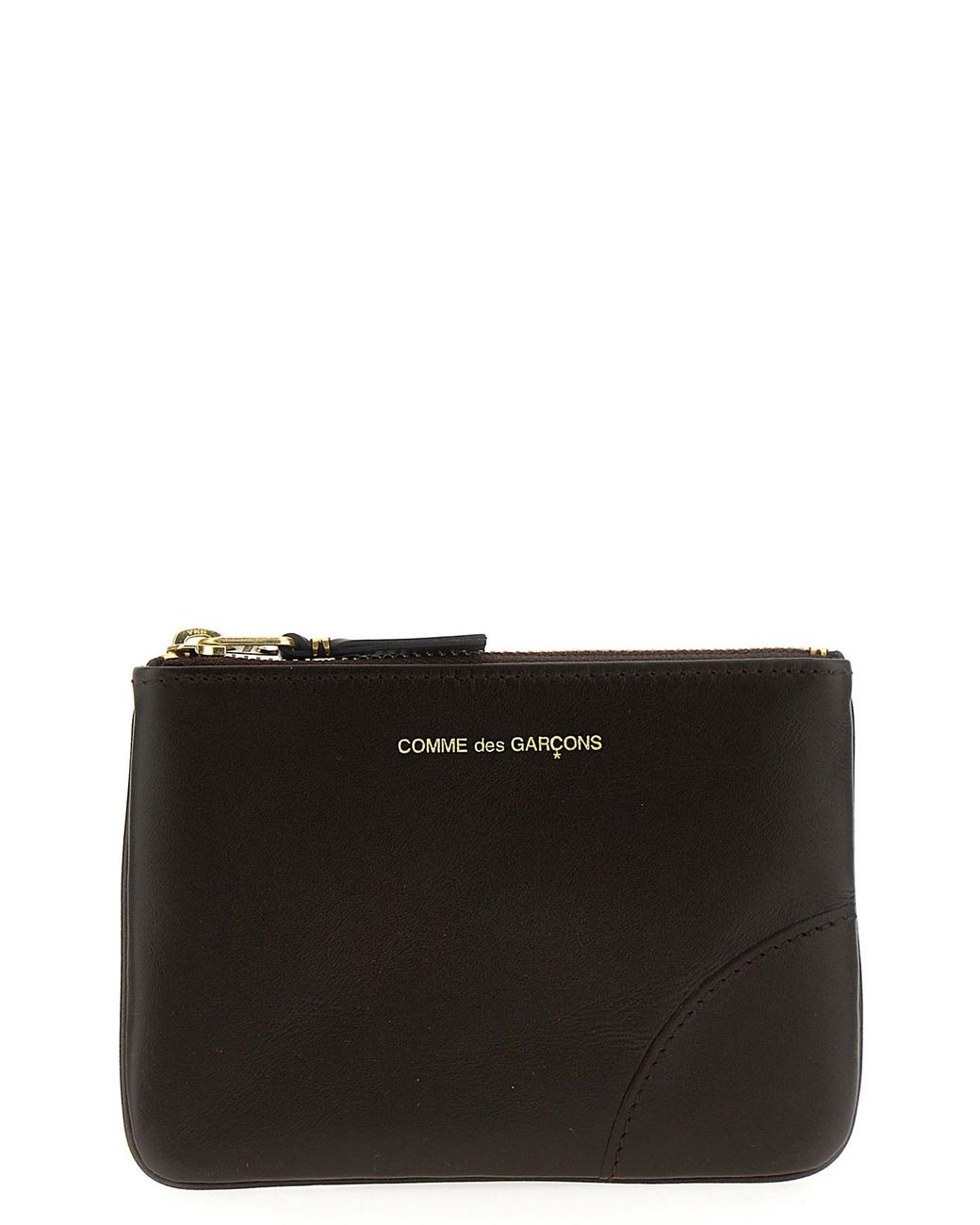 Comme des Garçons Black Logo Leather Wallet