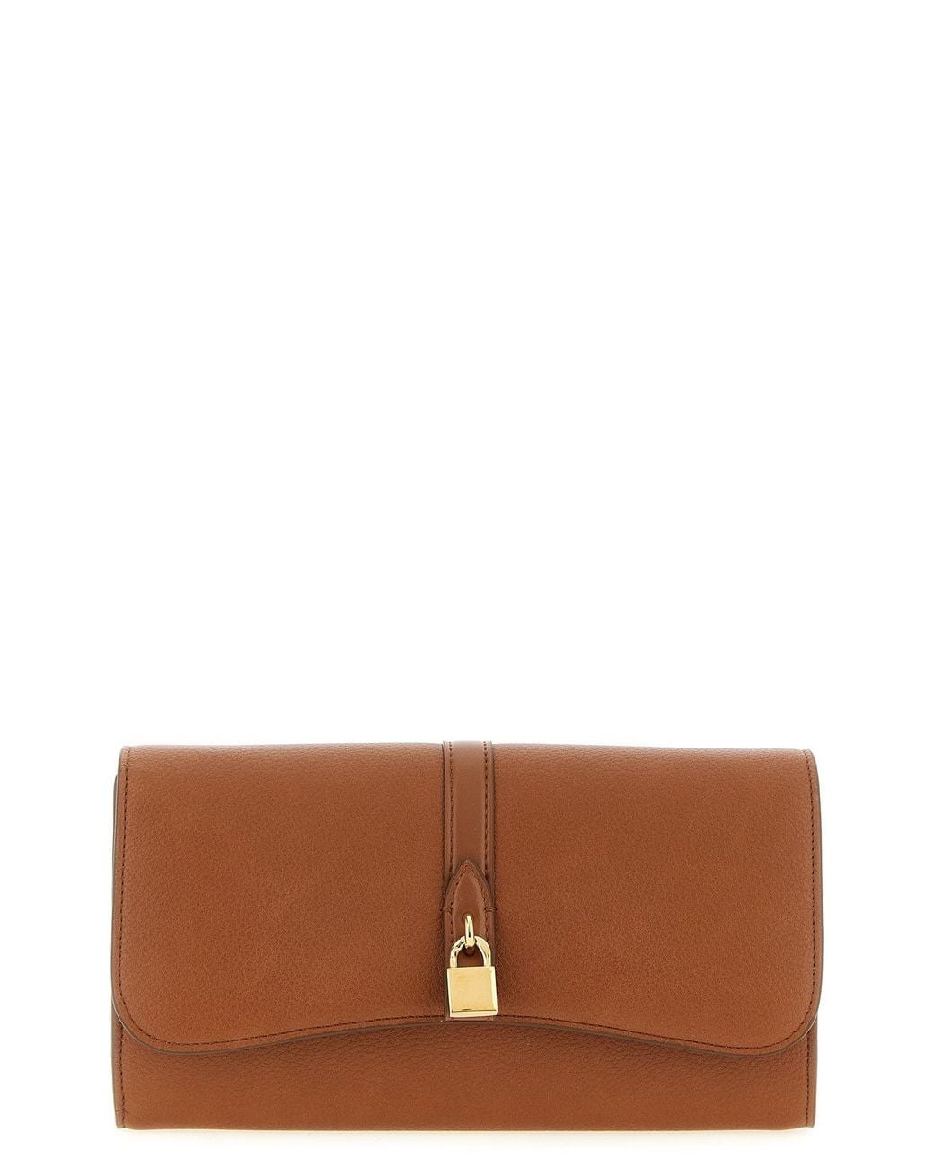 Stella McCartney Brown 'Ryder' Wallet On Chain