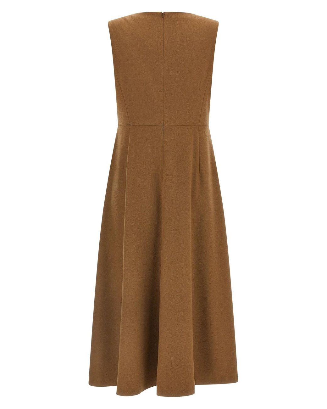 Max Mara Brown Curva Dress