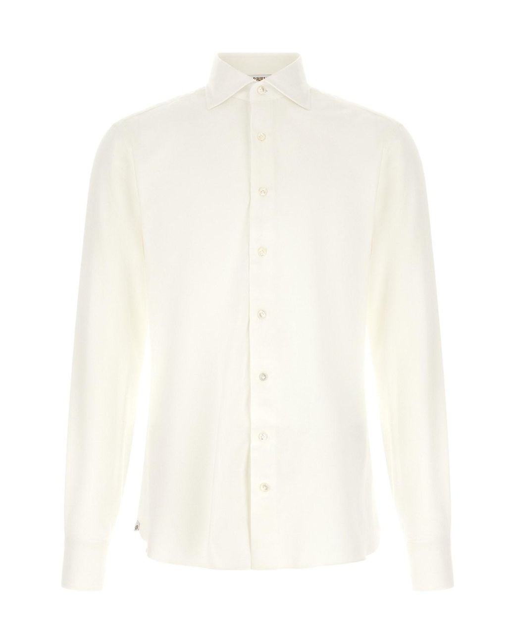 Borriello White Marechiaro Collar Shirt for men