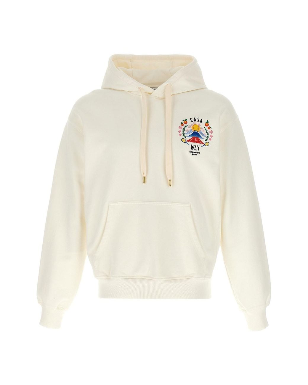 Casablanca White 'casa Way Mountain' Sweatshirt for men