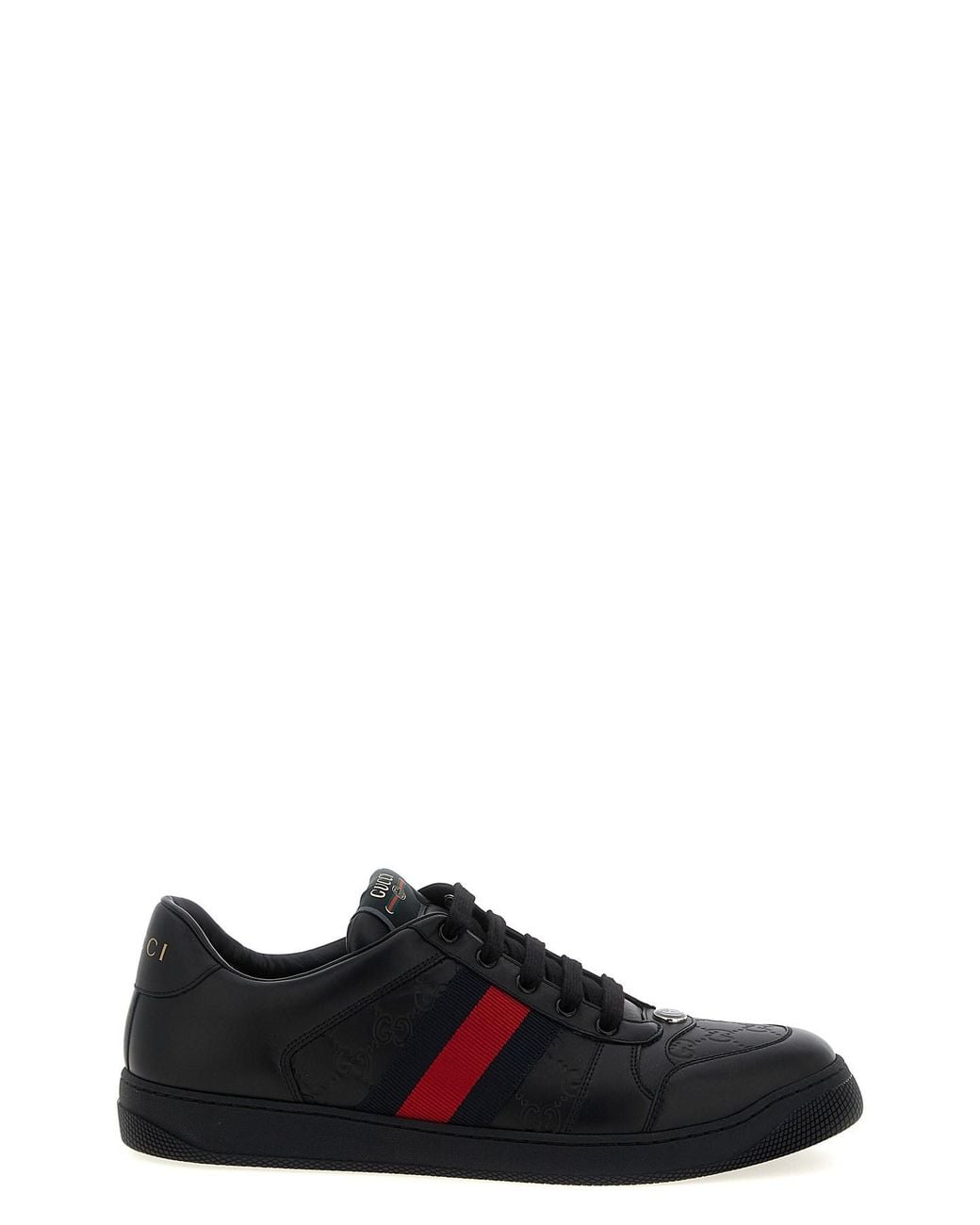 Gucci Black 'Screener' Sneakers for men