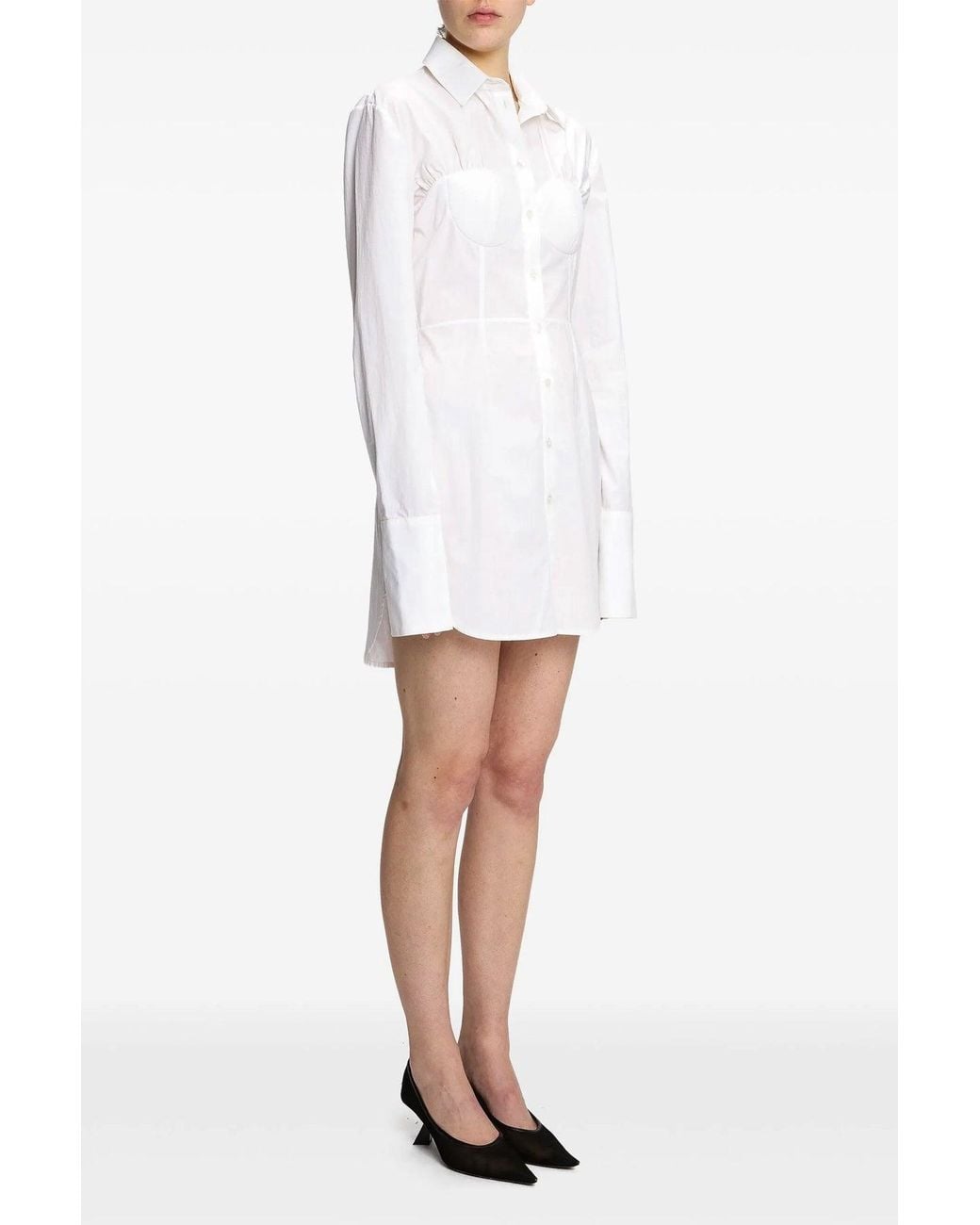 Nensi Dojaka White 'Hybrid' Shirt