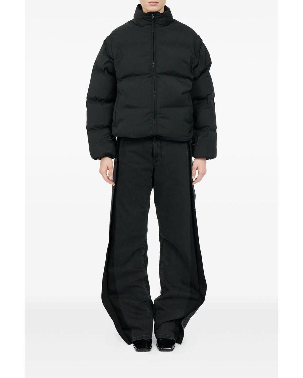 MM6 by Maison Margiela Black Puffer Jacket