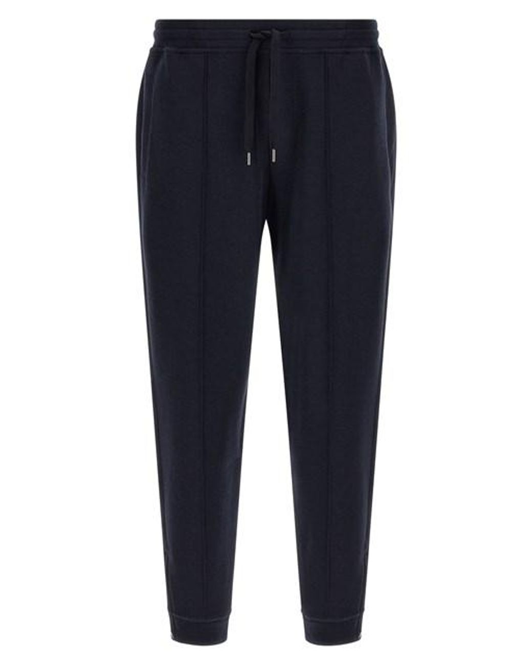 Jogging Cotone, Cashmere E Seta di Brunello Cucinelli in Blue da Uomo