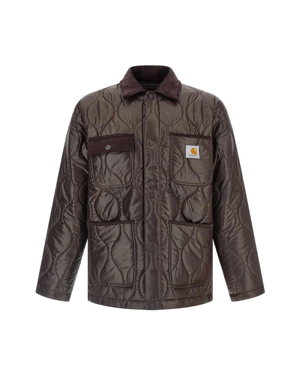 Carhartt Brown Jacket 'Oscar' for men