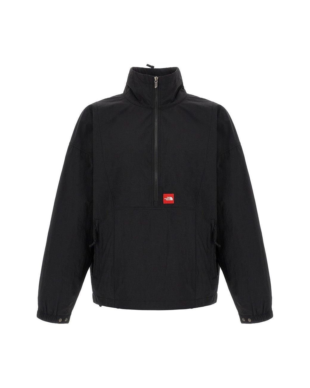 The North Face Black Half-Zip Anorak Jacket for men
