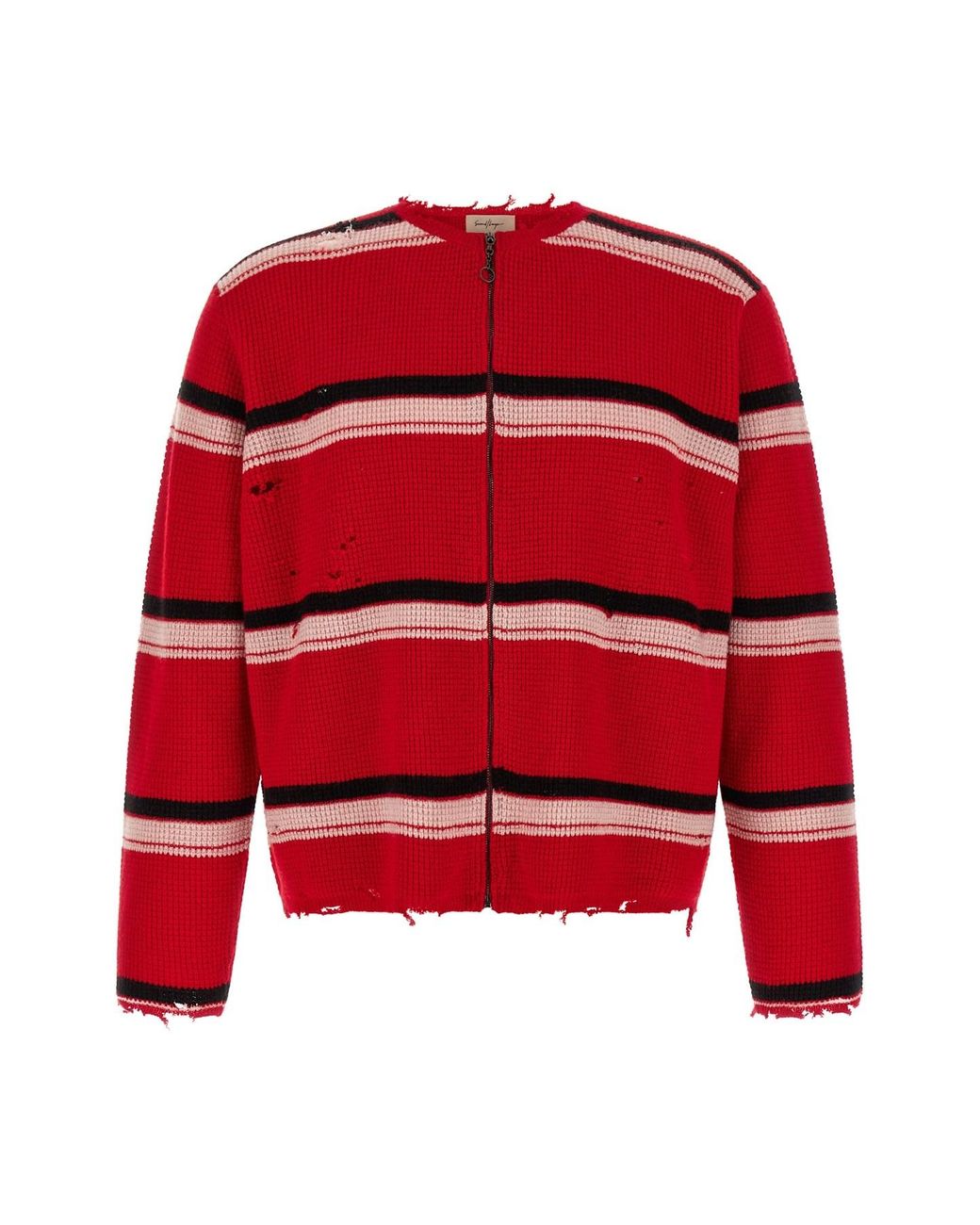 Second/Layer Red 'friends' Sweater for men