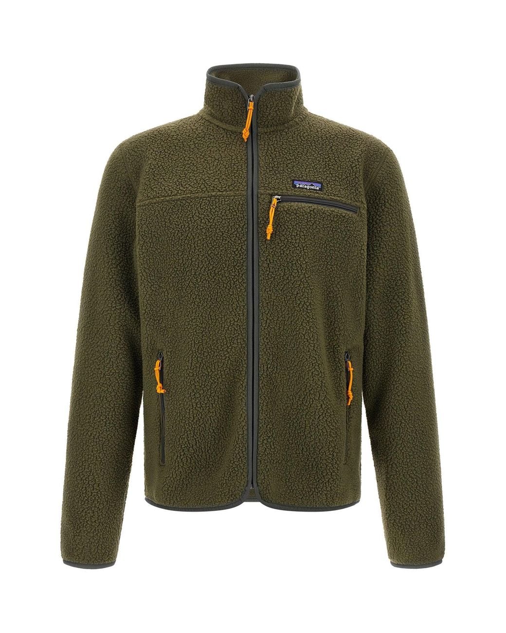 Patagonia Green 'Retro' Fleece Jacket for men