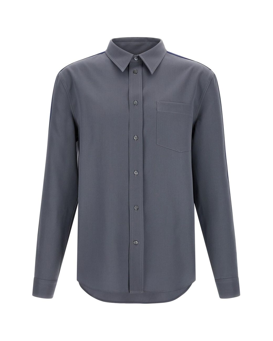 Marni Blue Wool Shirt for men