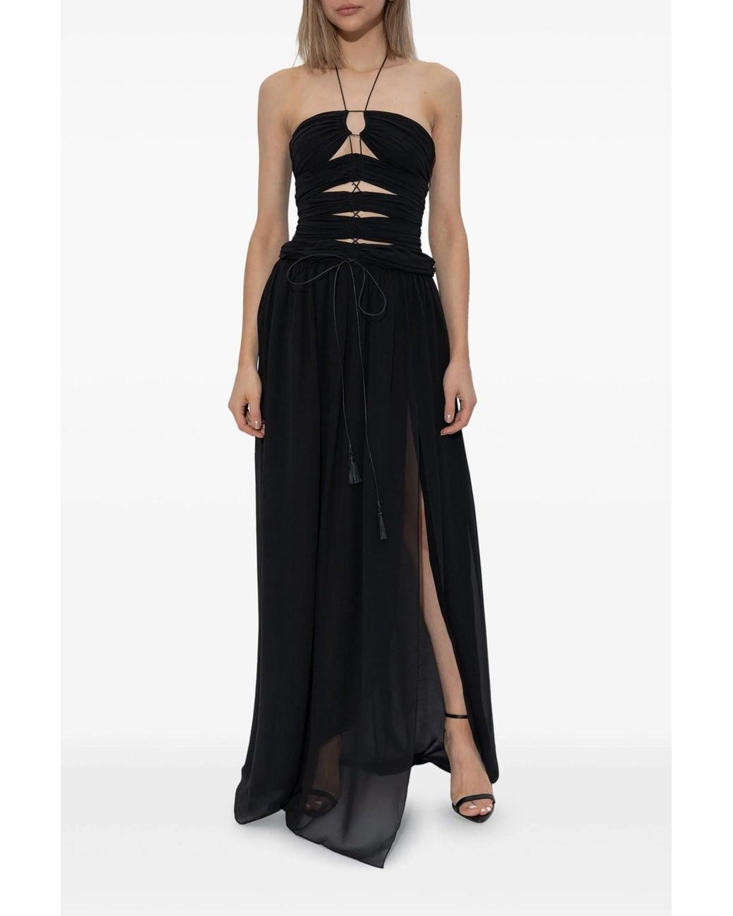 Tom Ford Black Dress 'Silk Georgette Evening Dress'