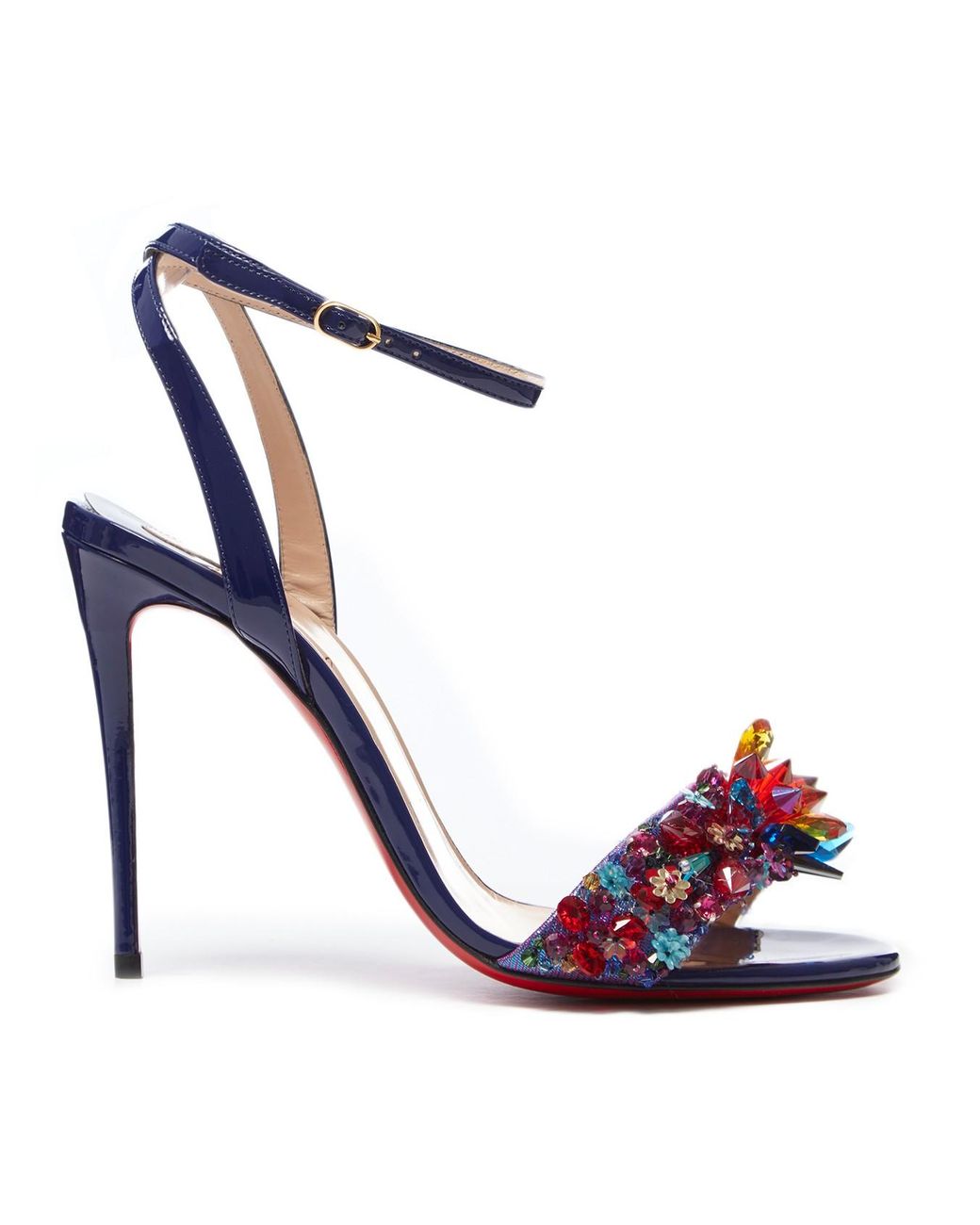 louboutin with ankle strap