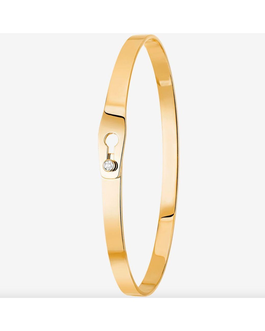 Dinh Van Serrure Bracelet In Yellow Gold in Metallic | Lyst