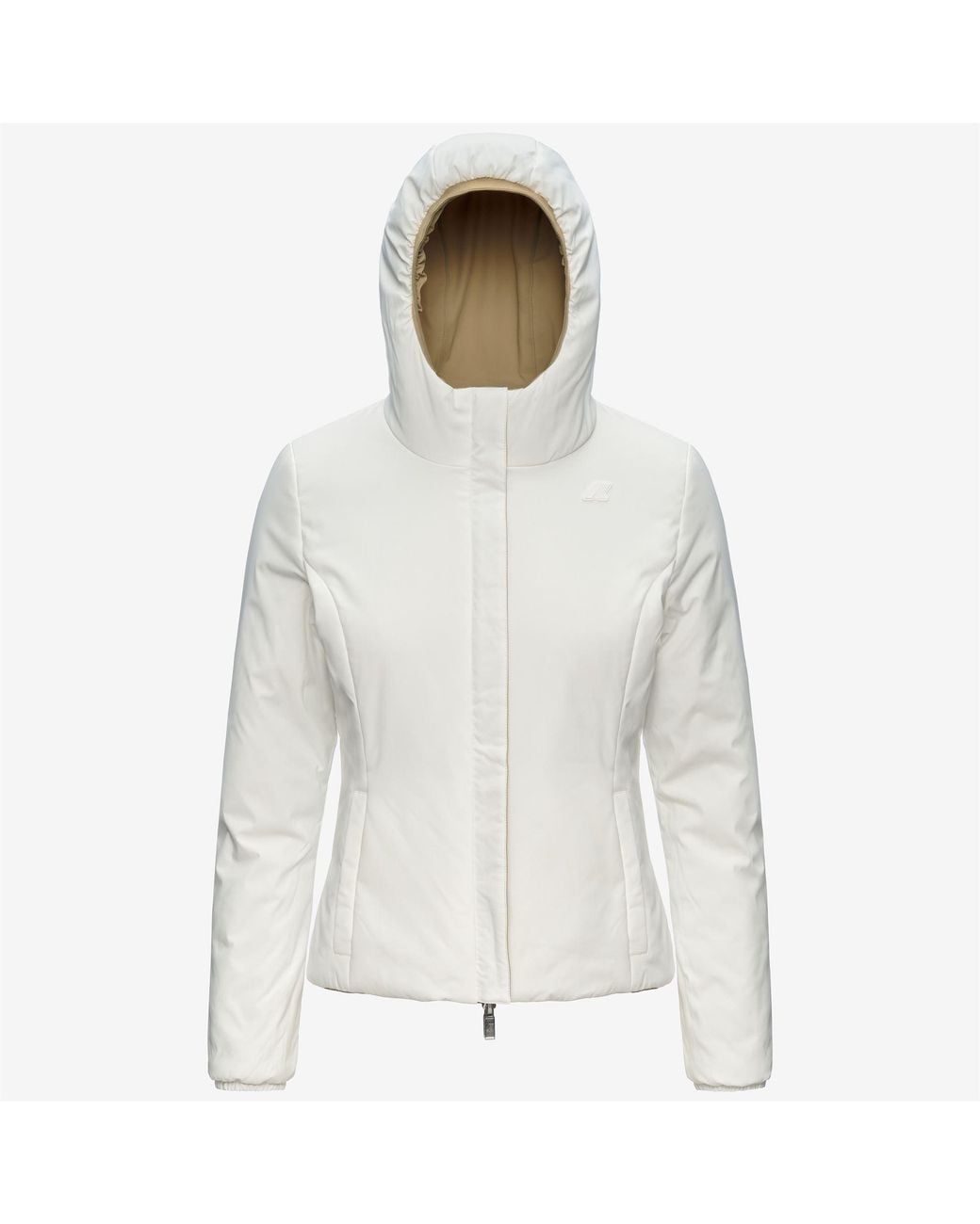 Lily St Warm Double di K-Way in White