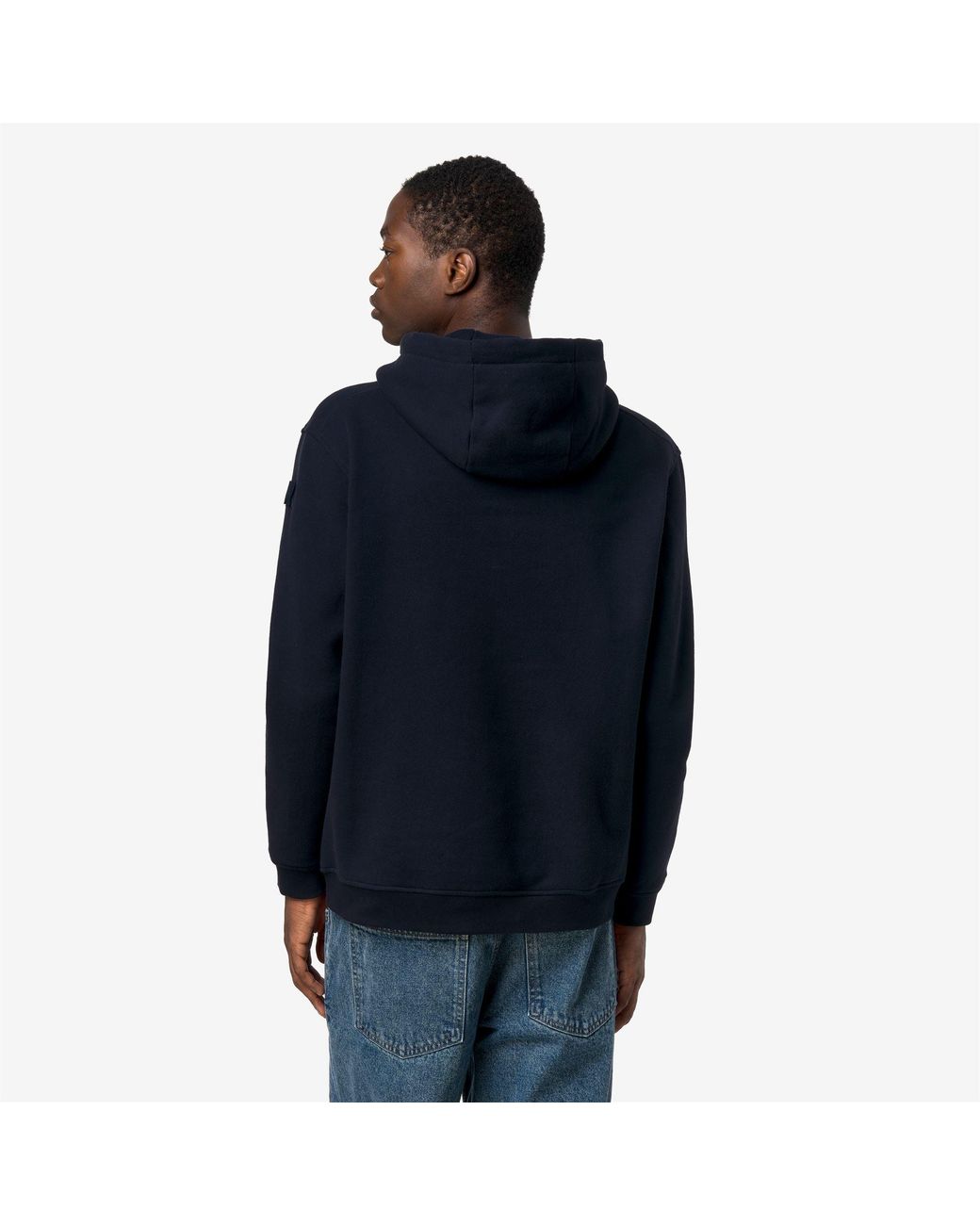 Lorleo Cotton Cashmere K-Way de hombre de color Blue