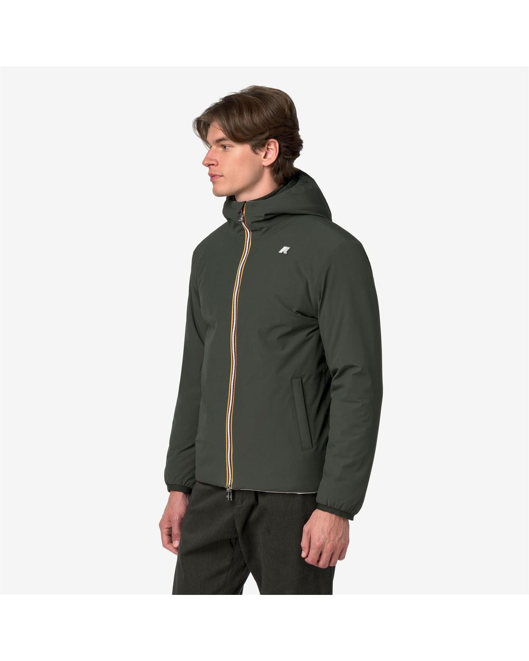Jack St Warm Double di K-Way in Black da Uomo