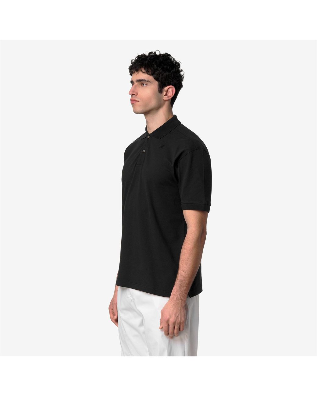 Simor Pique K-Way de hombre de color Black