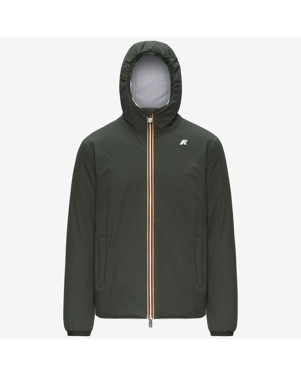 Jack St Warm Double di K-Way in Black da Uomo