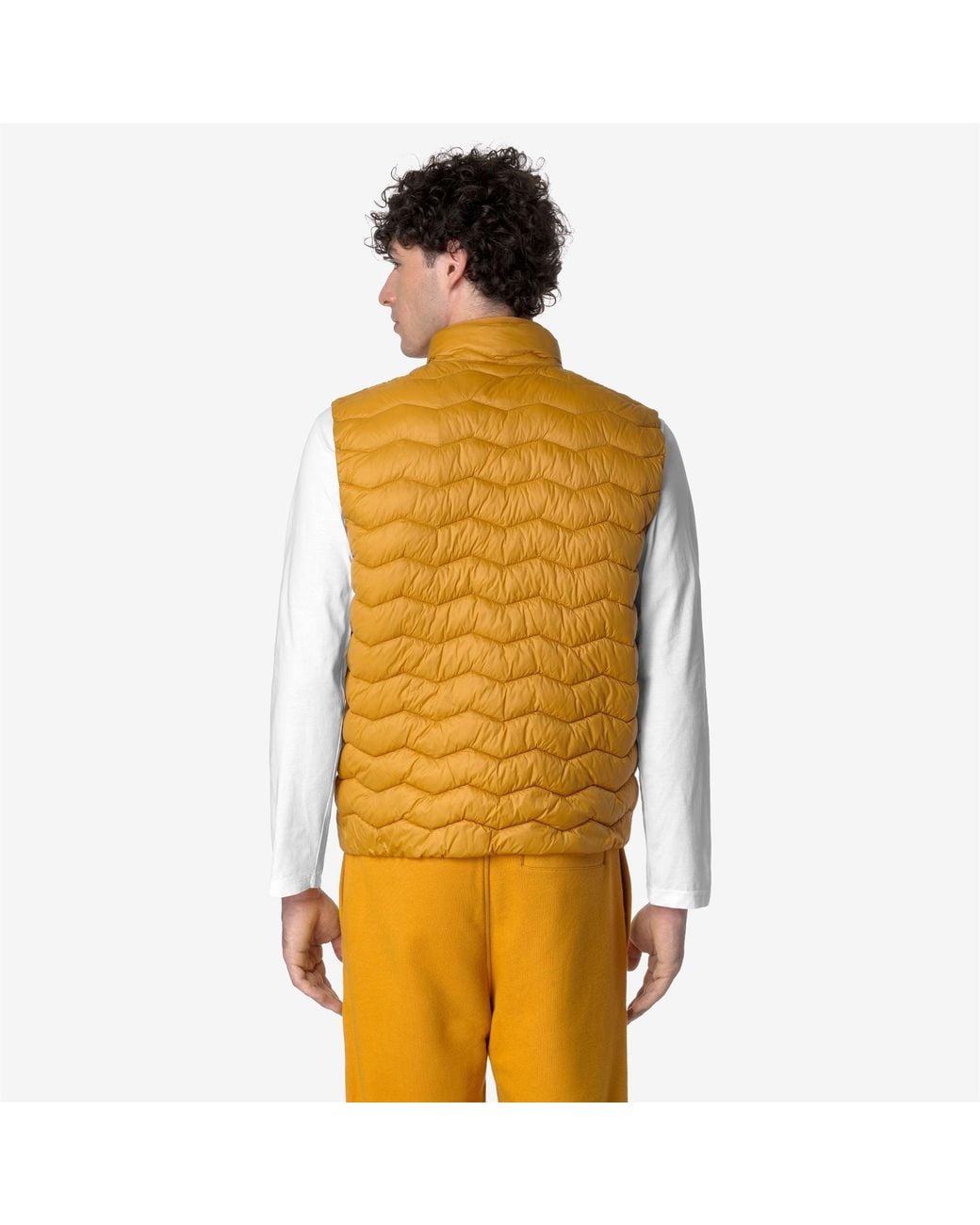 Valen Quilted Warm K-Way de hombre de color Metallic